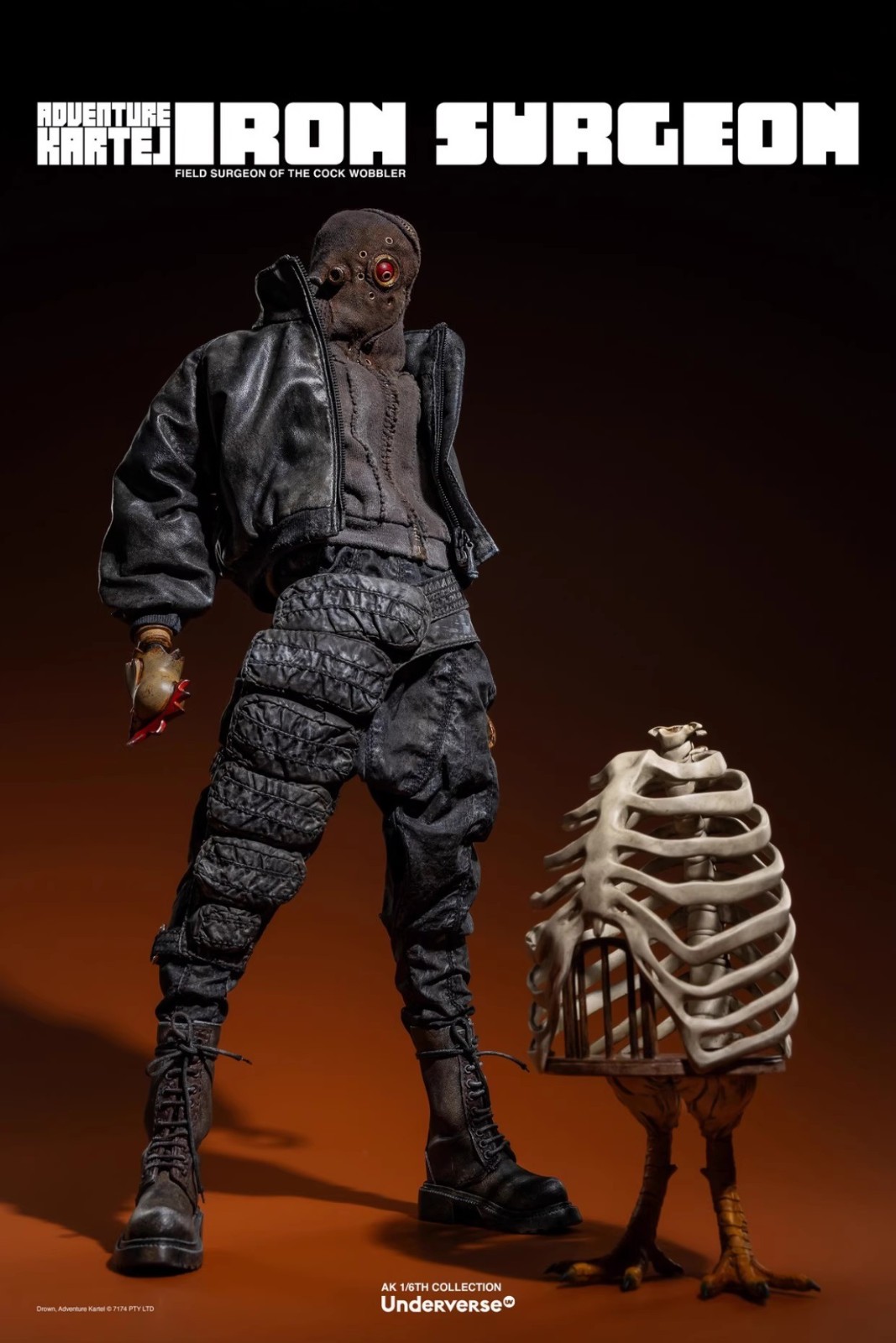 Underverse UV20241 UV Adventure Kartel The Iron Surgeon Action Figure INSTOCK