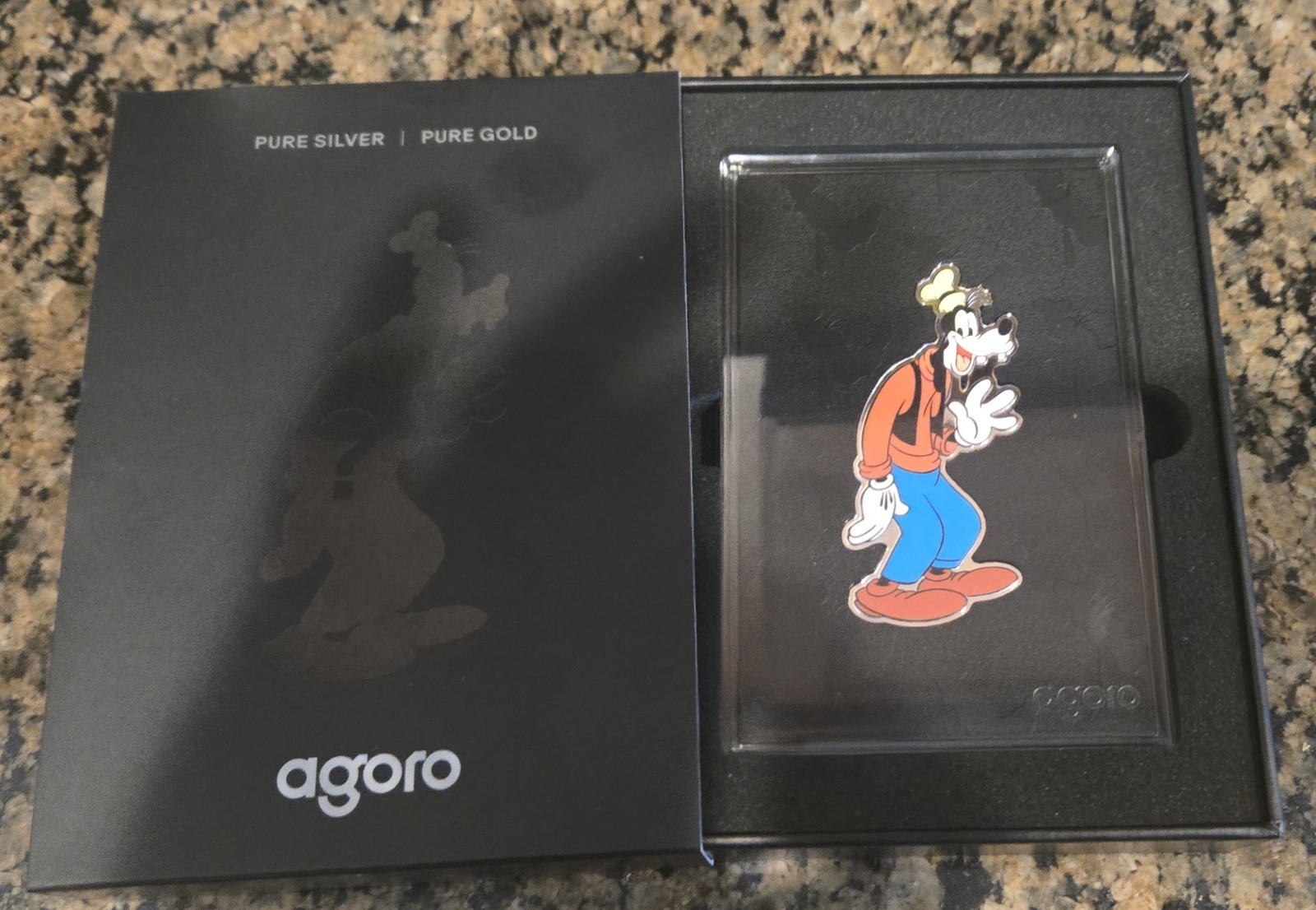 agoro Disney Goofy 1/2 oz .999 Silver Coin 662/3485 Tier 1