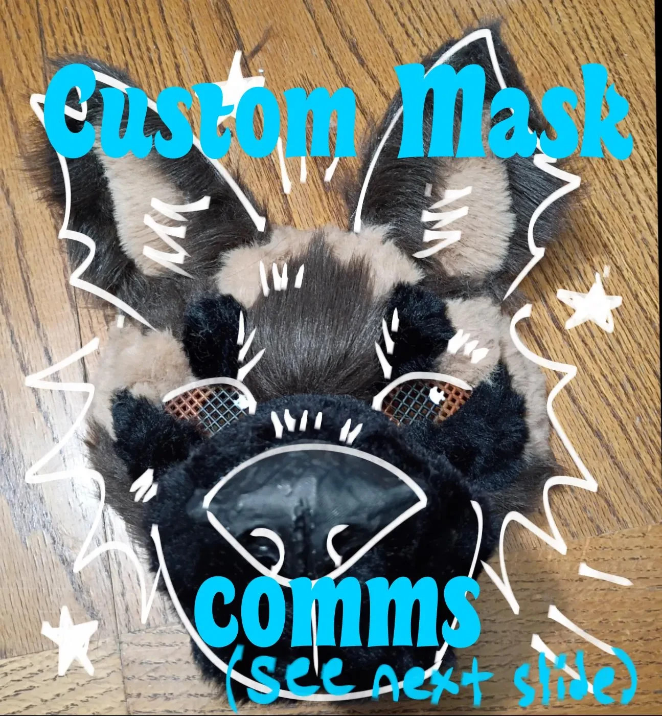 therian mask commissions | custom therian gear | MESSAGE BEFORE BUYING