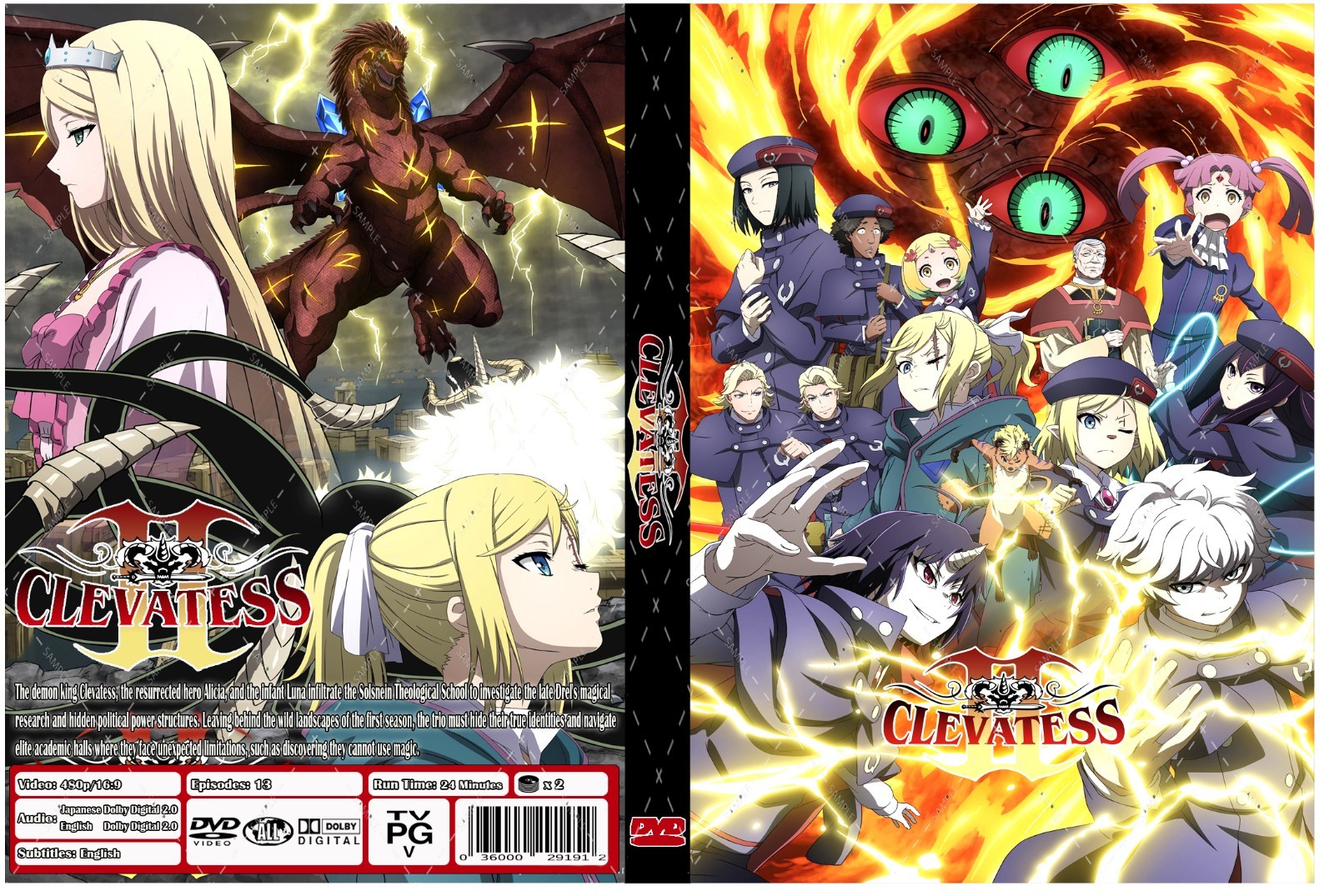 Clevatess Anime Series Season 2 Episodes 1-13 Dual Audio English/Japanese