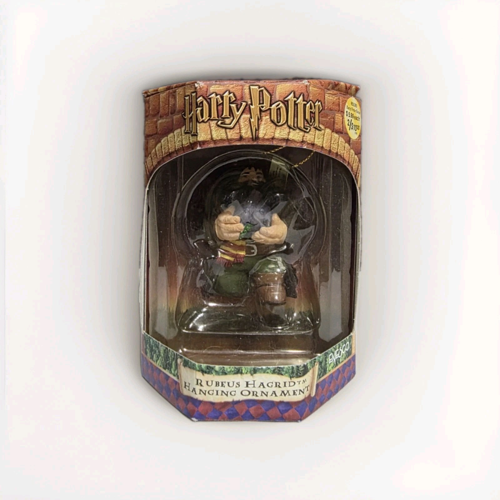 2001 Enesco Harry Potter Rubeus Hagrid Hanging Ornament Christmas NIB 881619 2001 Enesco Harry Potter Rubeus Hagrid Hanging Ornament Christmas NIB 881619