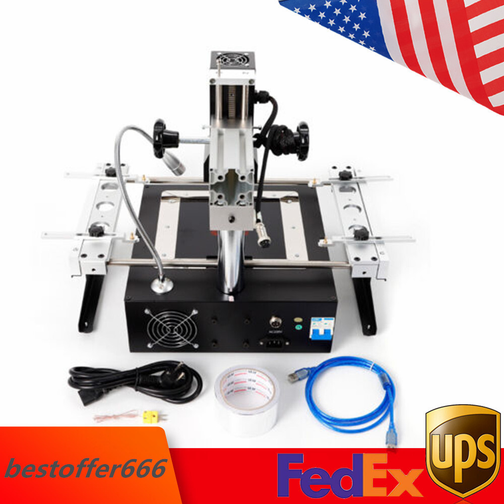 IR6500 ACHI BGA Rework Station Kit Repair Heating Infrared Reballing Kits 1250W IR6500 ACHI BGA Rework Station Kit Repair Heating Infrared Reballing Kits 1250W