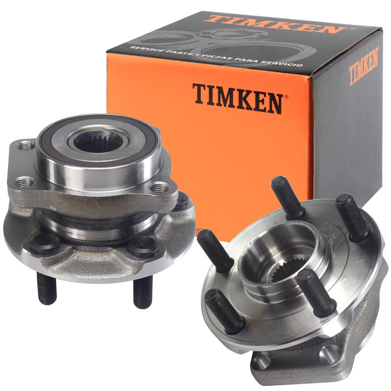 TIMKEN Front Wheel Bearing Hub Assembly Pair For Subaru Forester 2014 - 2018