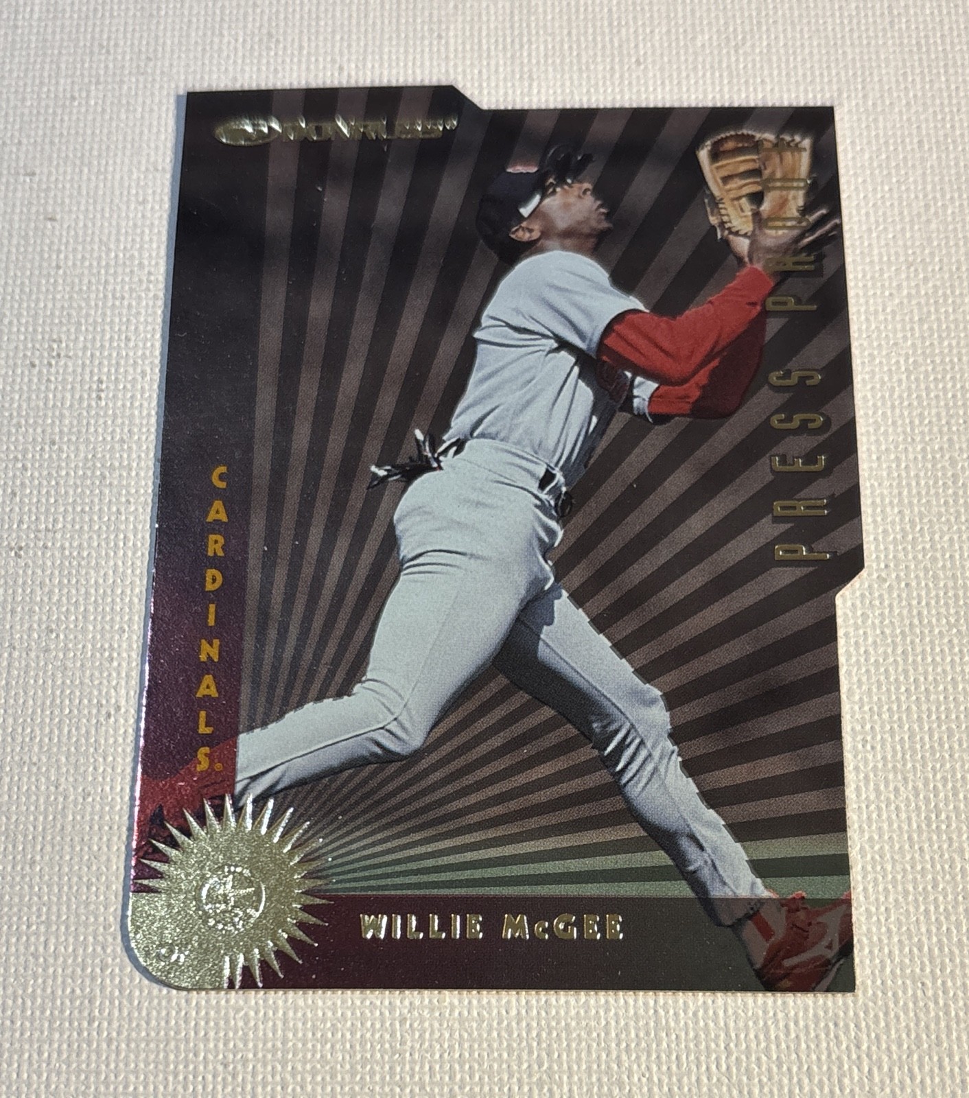 1997 Donruss - Willie McGee #281 Press Proof Gold /500 1997 Donruss - Willie McGee #281 Press Proof Gold /500