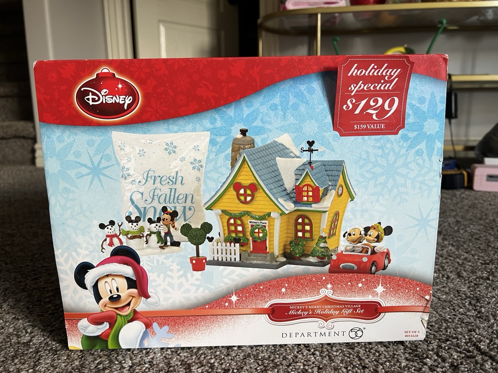 2015 Department 56 Mickey’s Merry Christmas Village Holiday Gift Set of 5 READ 2015 Department 56 Mickey’s Merry Christmas Village Holiday Gift Set of 5 READ