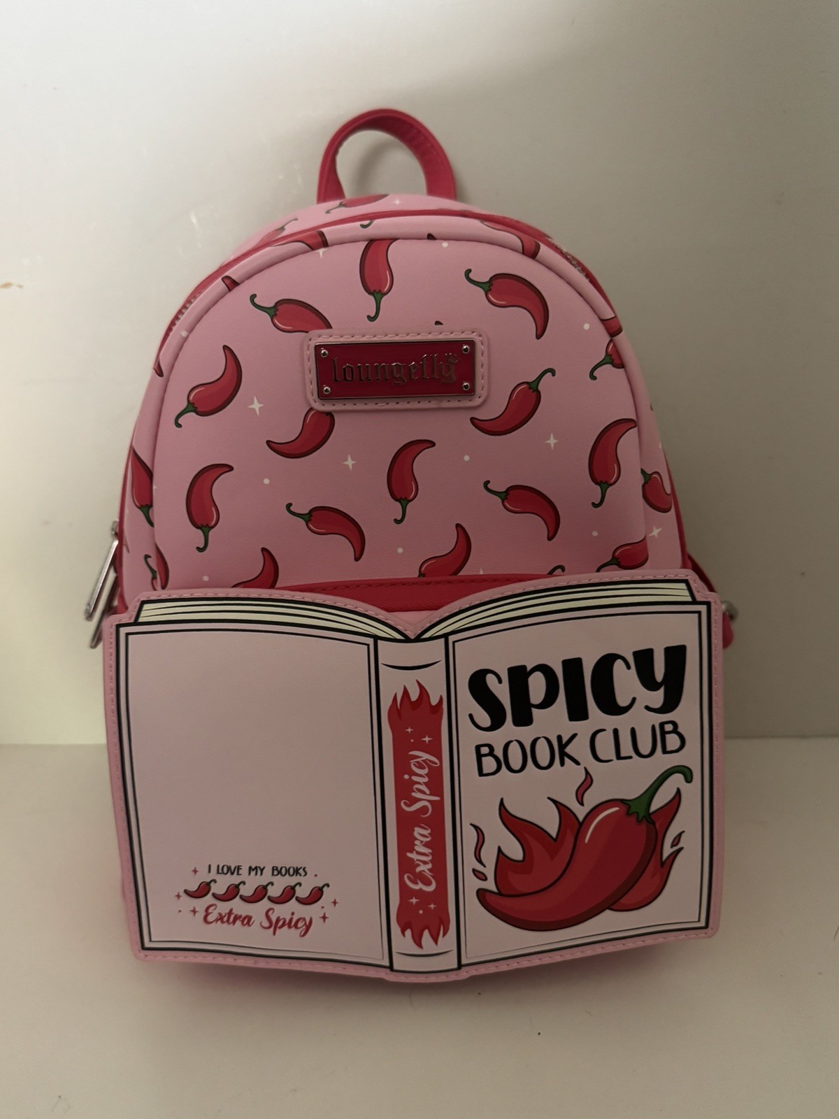 Loungefly Spicy Book Club Mini Backpack Exclusive NEW WITH TAGS