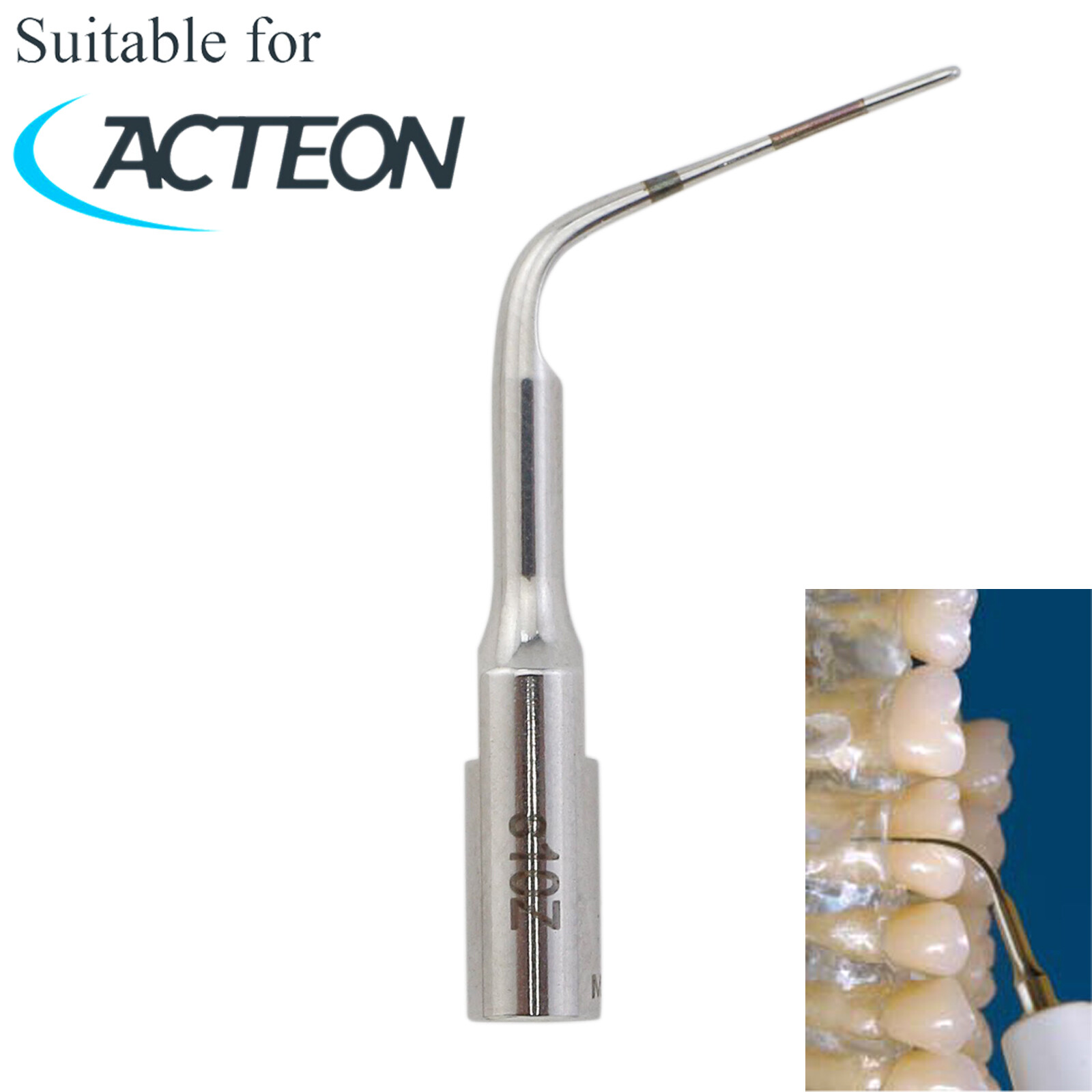 Dental Acteon Satelec Tips 10Z Subgingival Scaling Tip Piezo Scaler Perio Pocket Dental Acteon Satelec Tips 10Z Subgingival Scaling Tip Piezo Scaler Perio Pocket