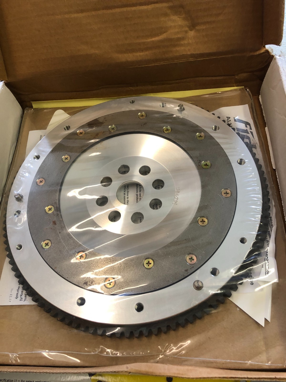 Fidanza 191581 Flywheel-Aluminum PC H9 High Performance Lightweight Fidanza 191581 Flywheel-Aluminum PC H9 High Performance Lightweight