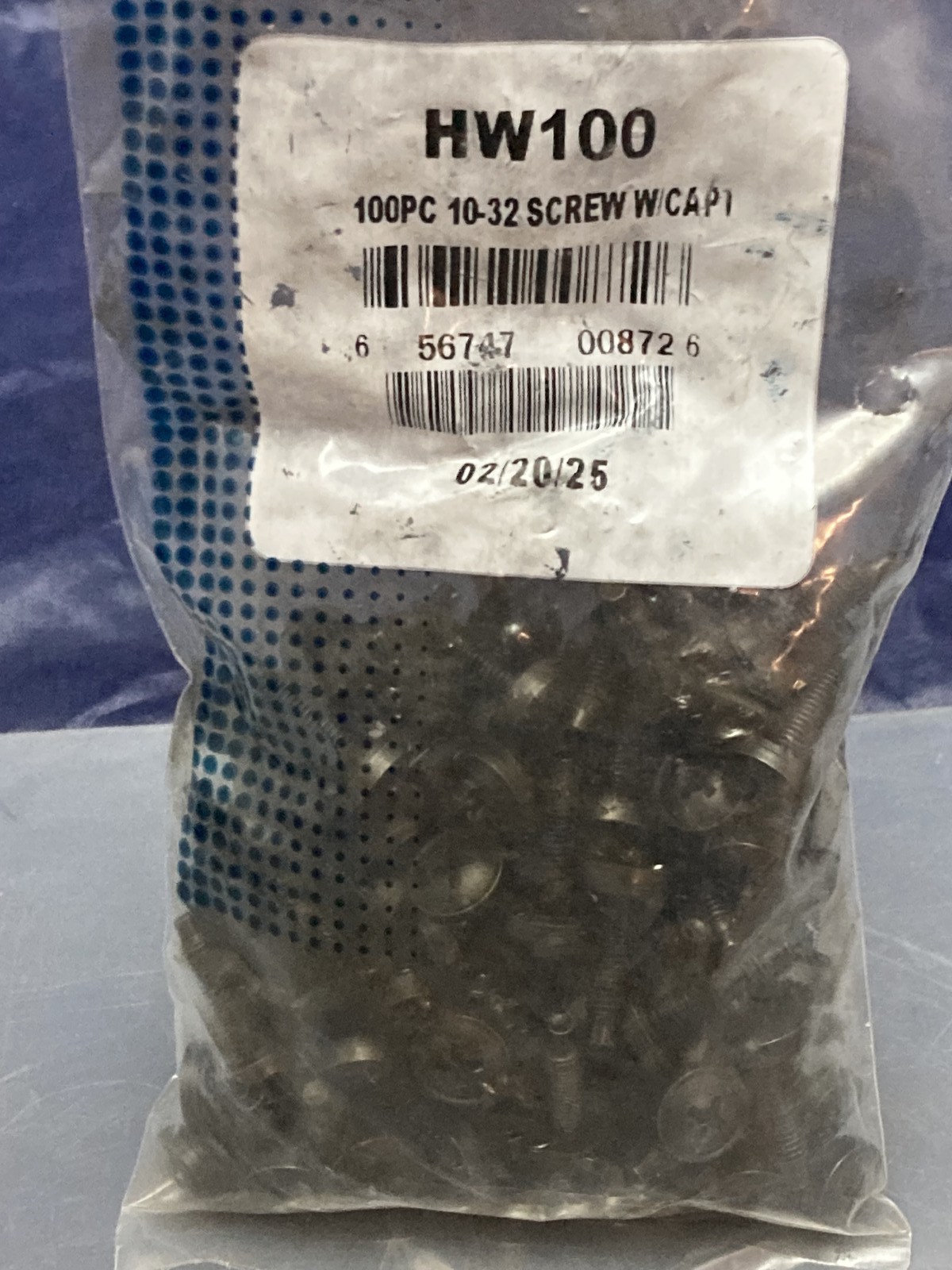 New Middle Atlantic Products HW100 10-32 Screws w/capt Wash Low Voltage 100 pcs