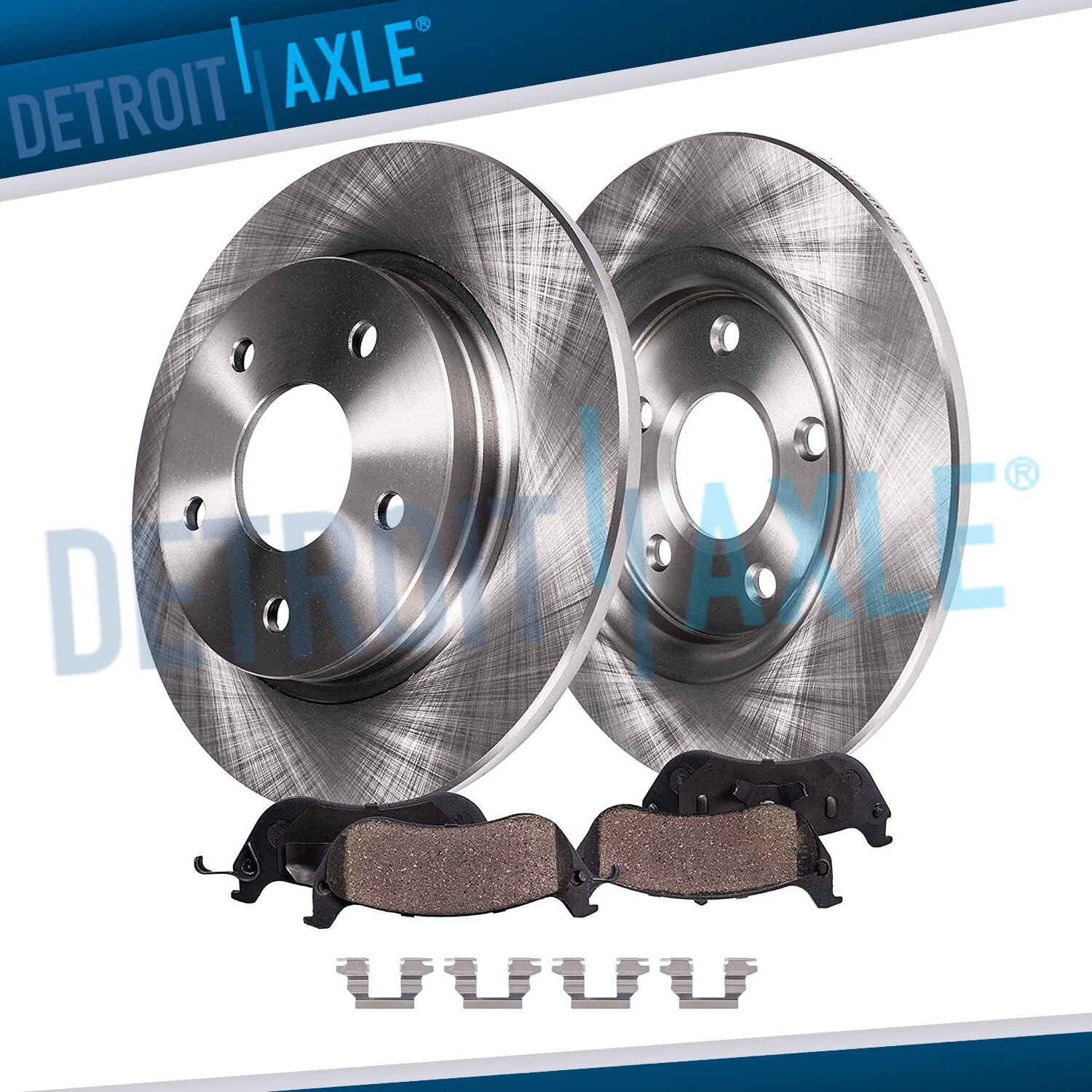 REAR Disc Brake Rotors Ceramic Brake Pads for Nissan Altima Maxima Sentra Juke