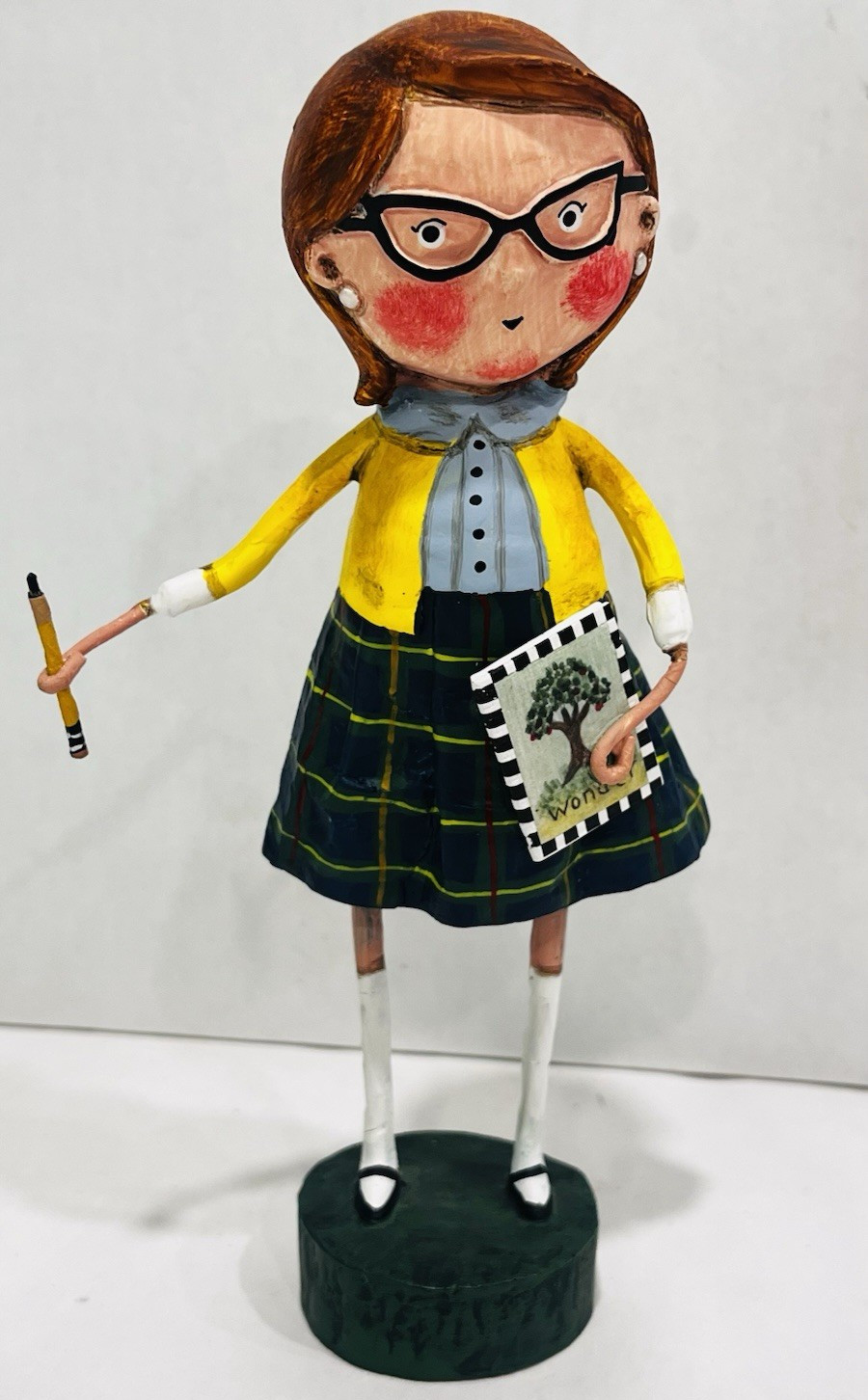 Lori Mitchell Career Day Ms. Teachy Teacher Figure Collectible Figurine BIN W
