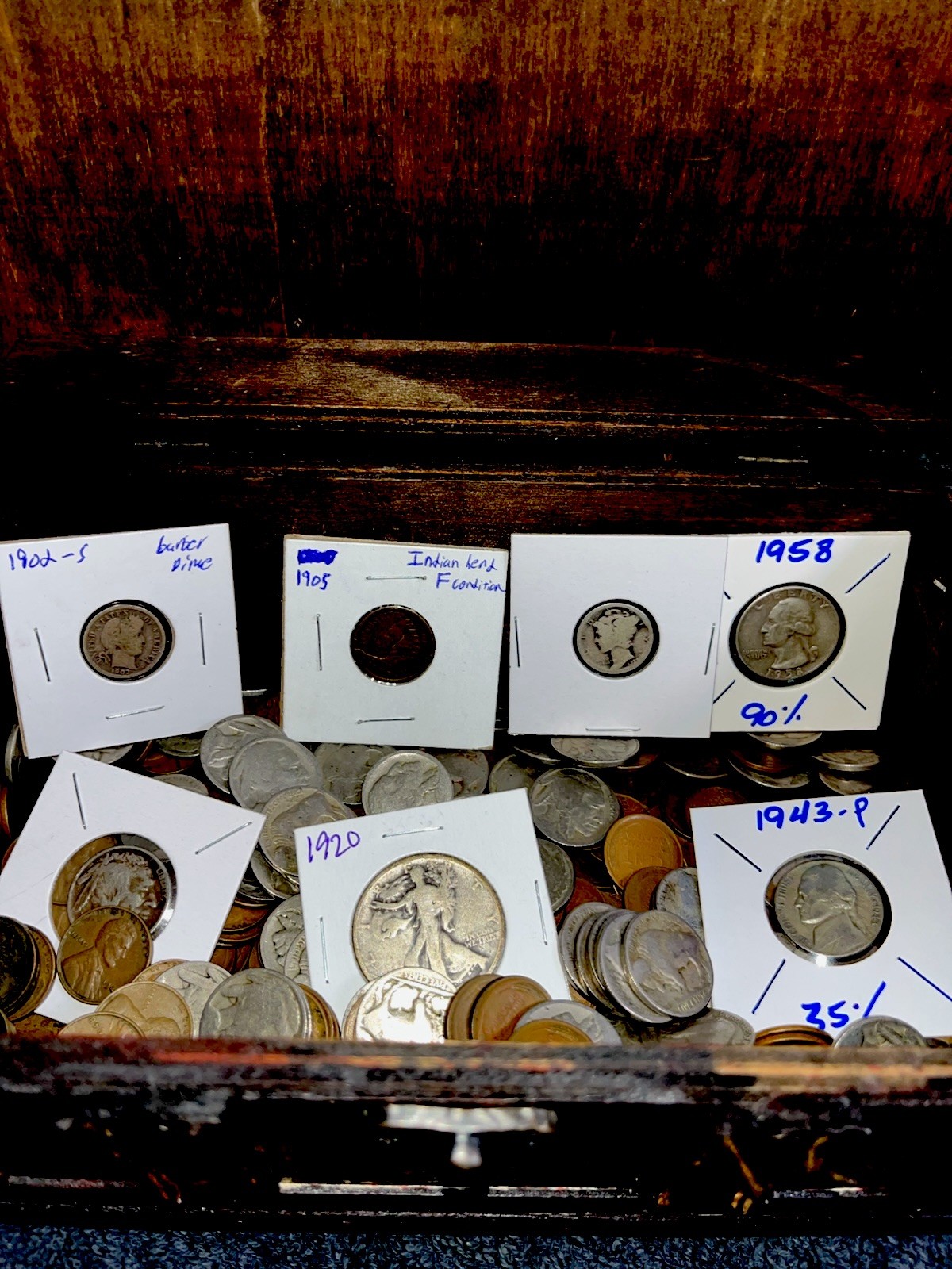 Mystery Coin Grab Bag ( Possible Silver ) 2 Coins Mystery Coin Grab Bag ( Possible Silver ) 2 Coins