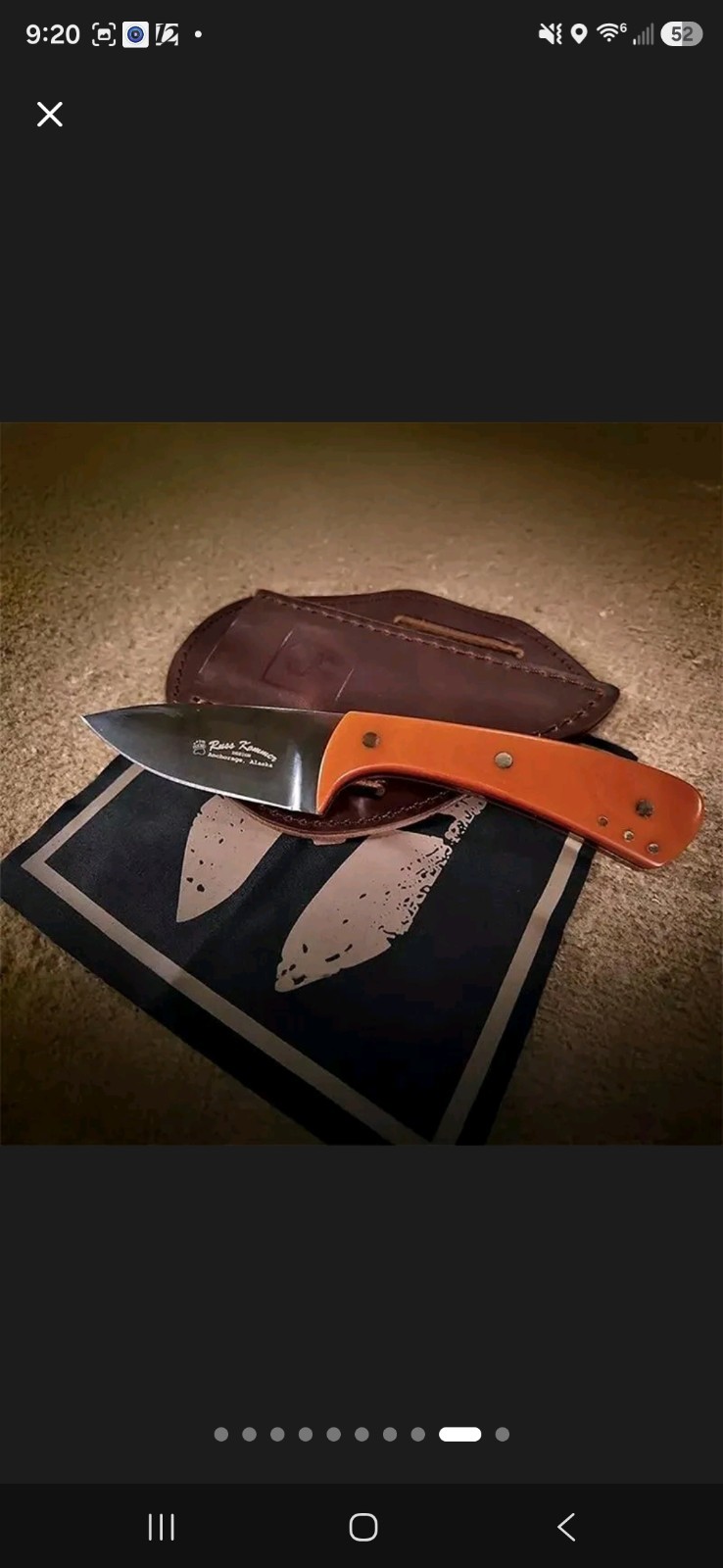 BattlBox x Ketchikan Drop Point Knife D2 Steel Micarta Handle with Sheath BattlBox x Ketchikan Drop Point Knife D2 Steel Micarta Handle with Sheath