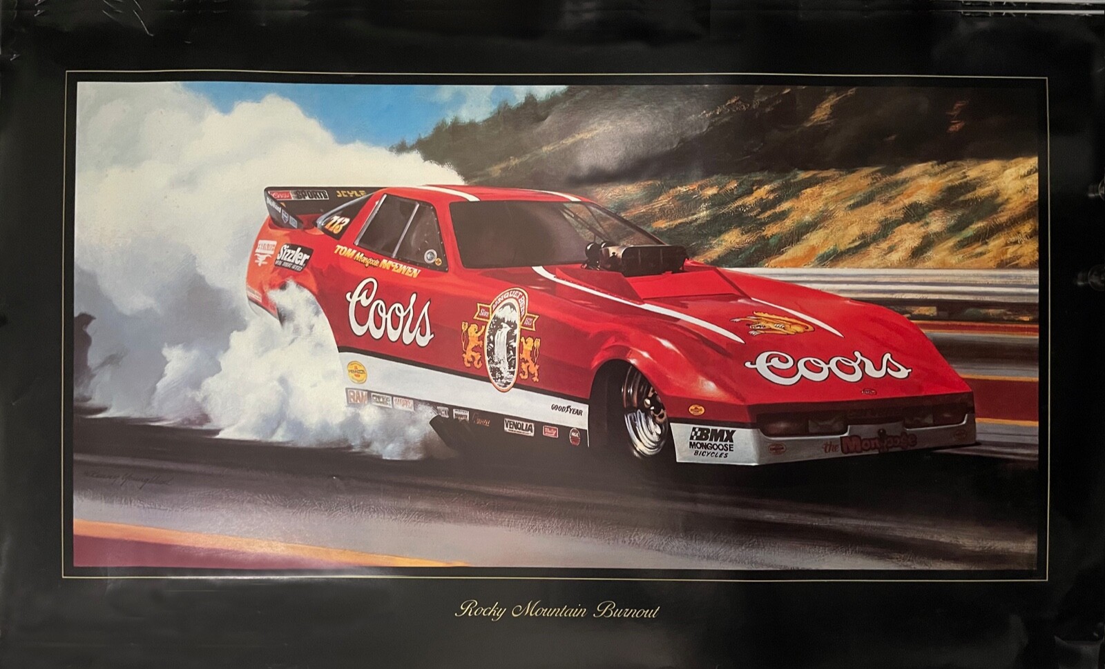 VRHTF SUPER COOL KENNY YOUNGBLOOD-TOM MCEWEN COORS CORVETTE 22 VRHTF SUPER COOL KENNY YOUNGBLOOD-TOM MCEWEN COORS CORVETTE 22