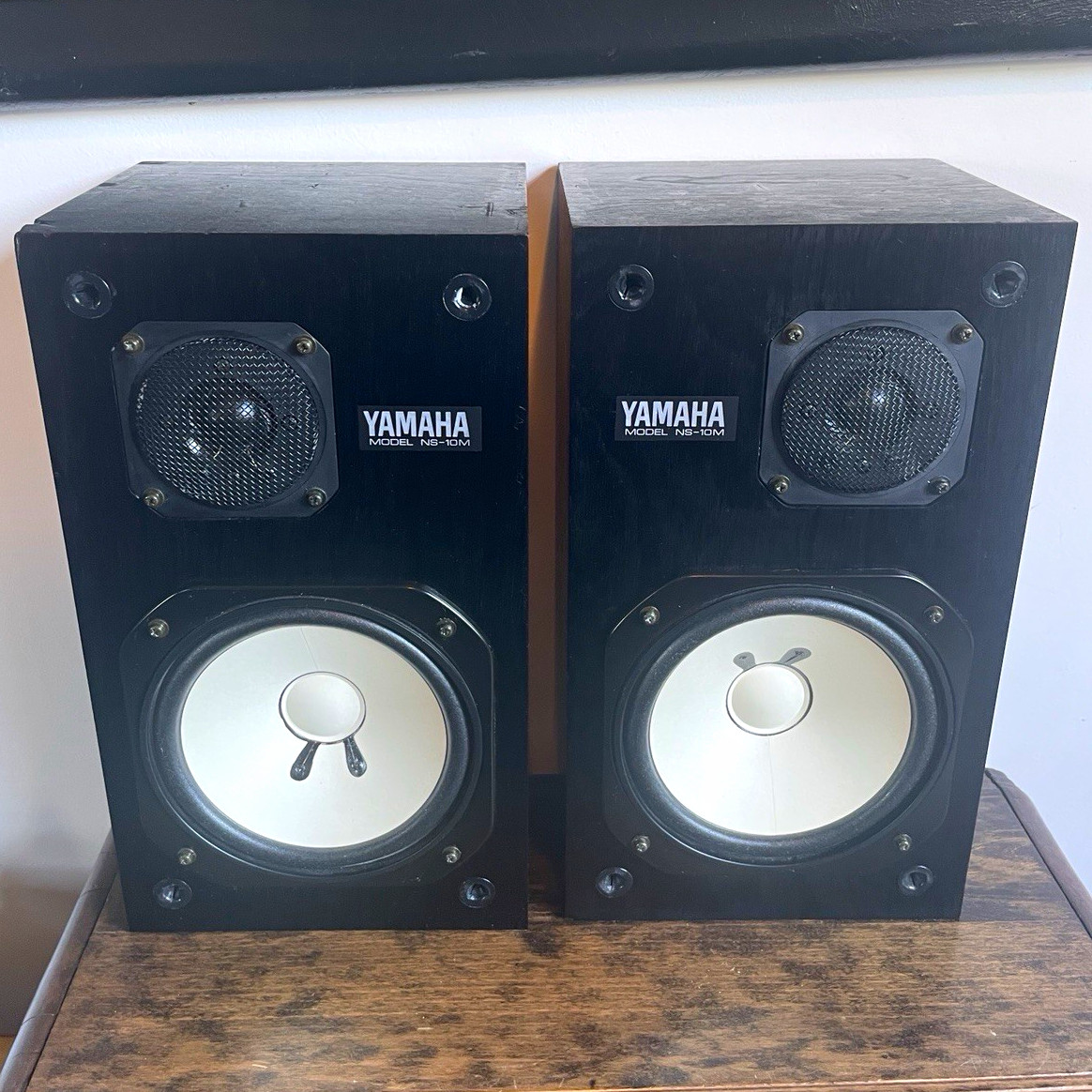 Vintage Yamaha NS-10M Studio Monitor Speakers (Pair) – Fully Tested