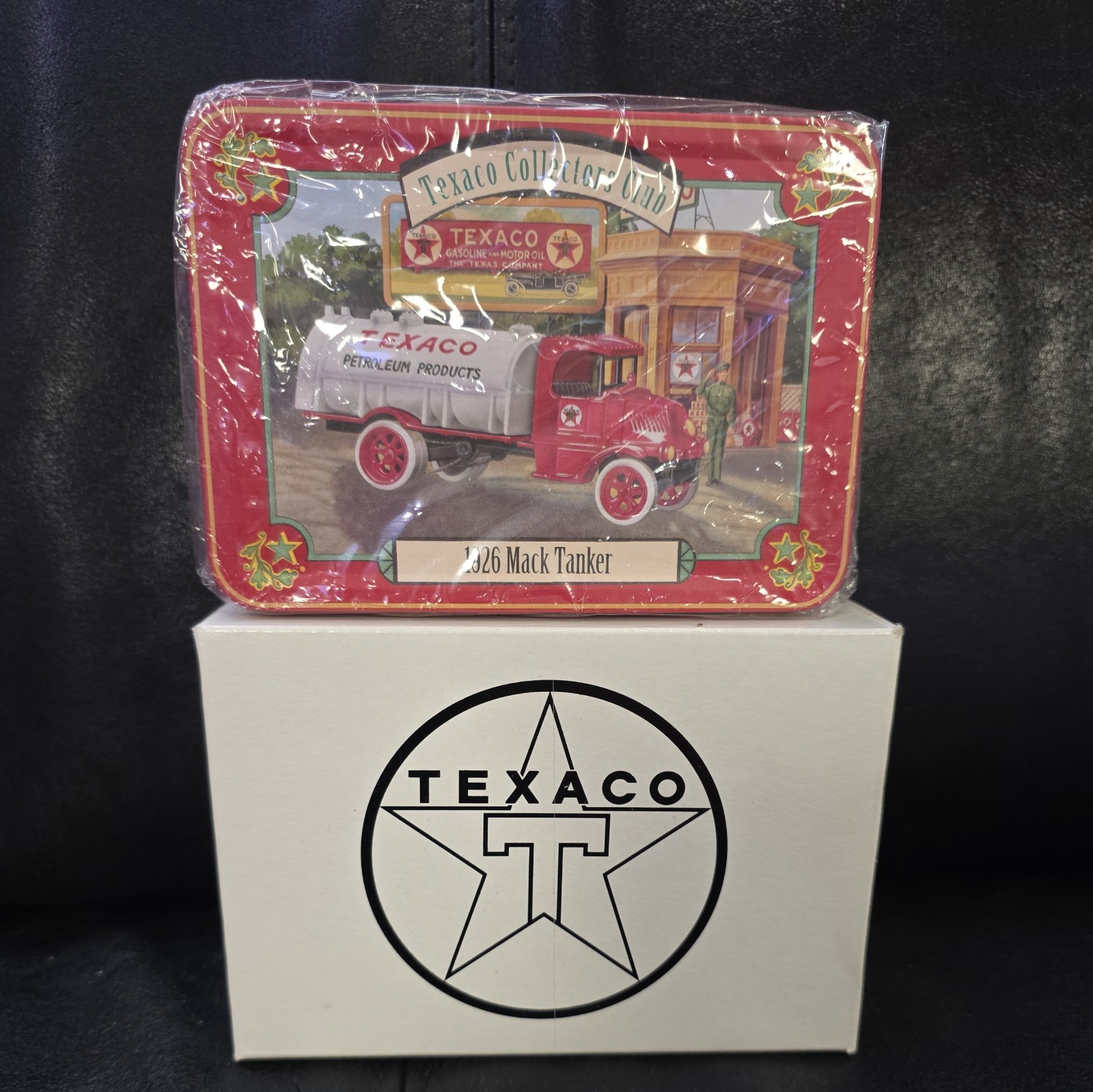 Vintage 1996 Texaco Collectors Club 1926 Mack Tanker Truck #H275 1:43 ERTL Vintage 1996 Texaco Collectors Club 1926 Mack Tanker Truck #H275 1:43 ERTL