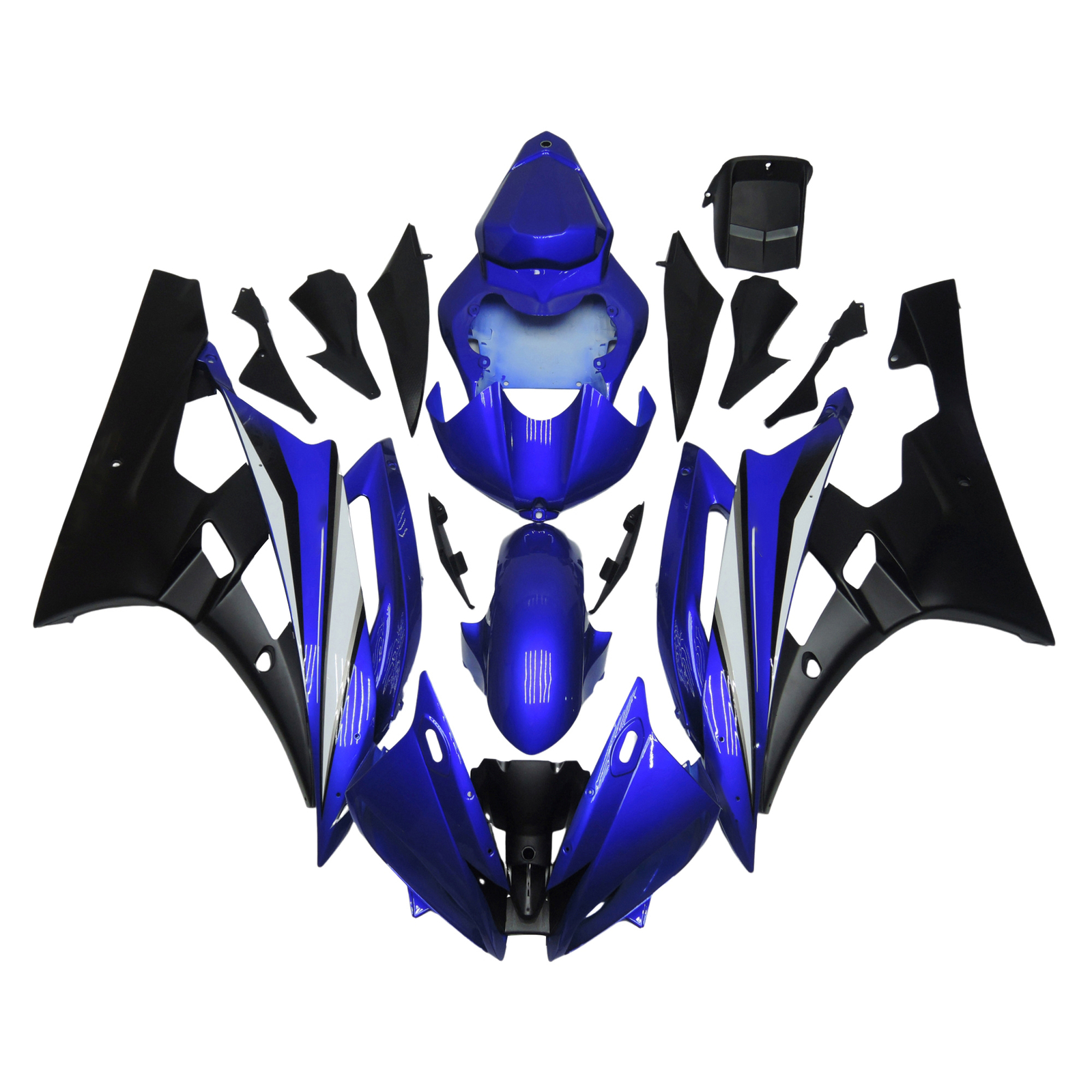 Injection Bodywork Fairing Kit For Yamaha YZF R6 2006 2007 ABS Bodykit Fairings