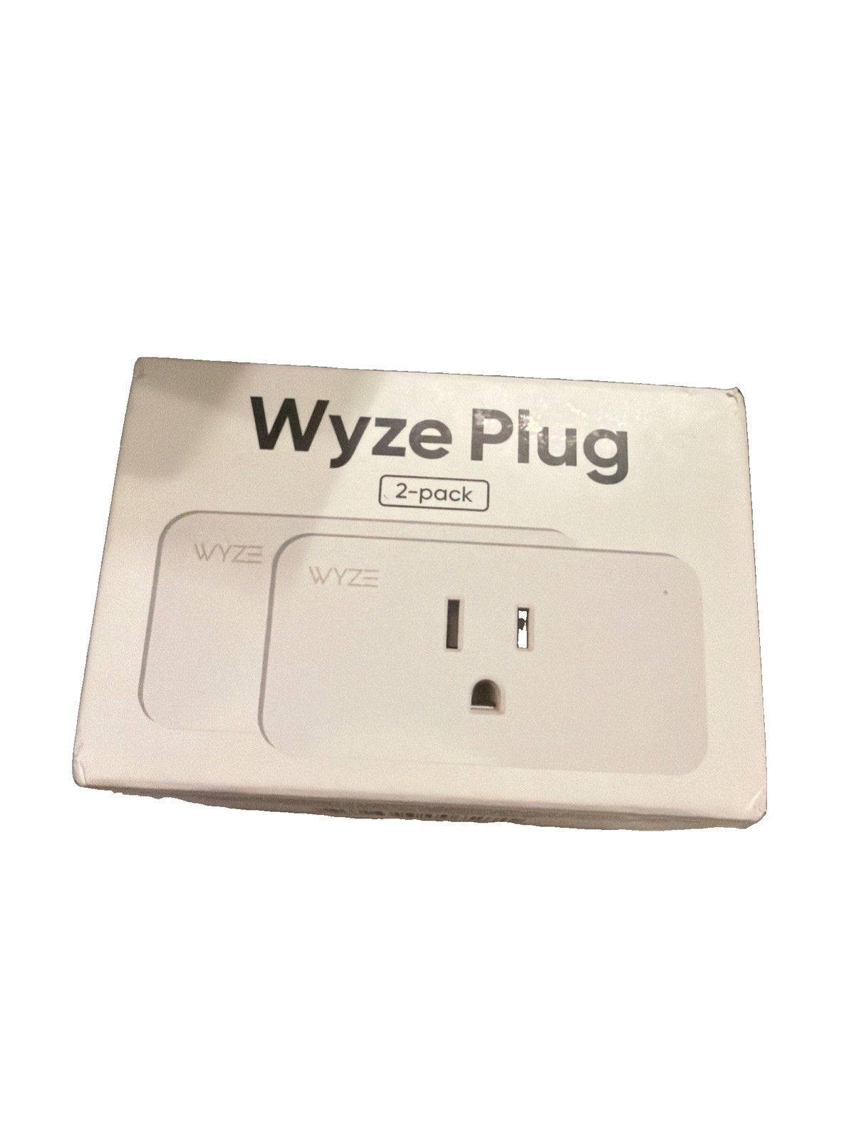Wyze Plug WLPP1 Smart Home Wi-Fi Outlet - 2 Pack - White Wyze Plug WLPP1 Smart Home Wi-Fi Outlet - 2 Pack - White