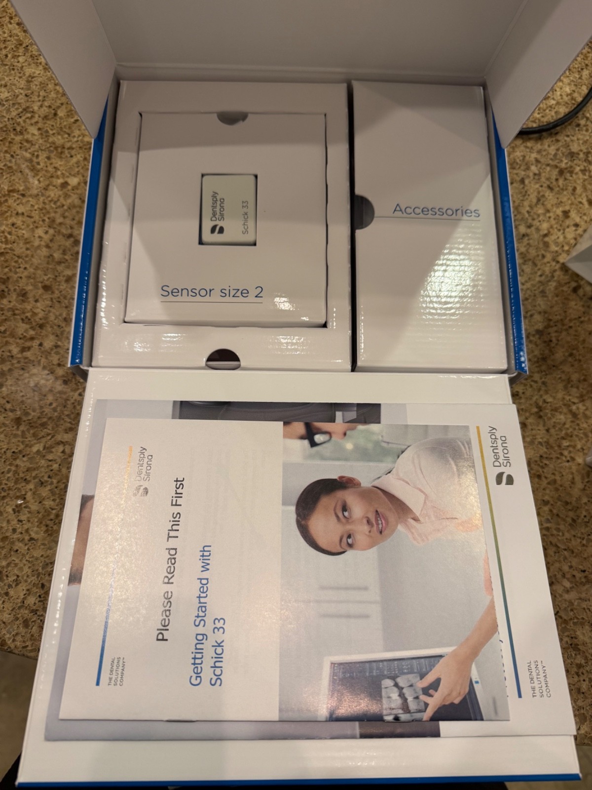 BRAND NEW schick 33 sensor size 2-STARTER KIT WITH SENSOR, 3.0 USB INTERFACE