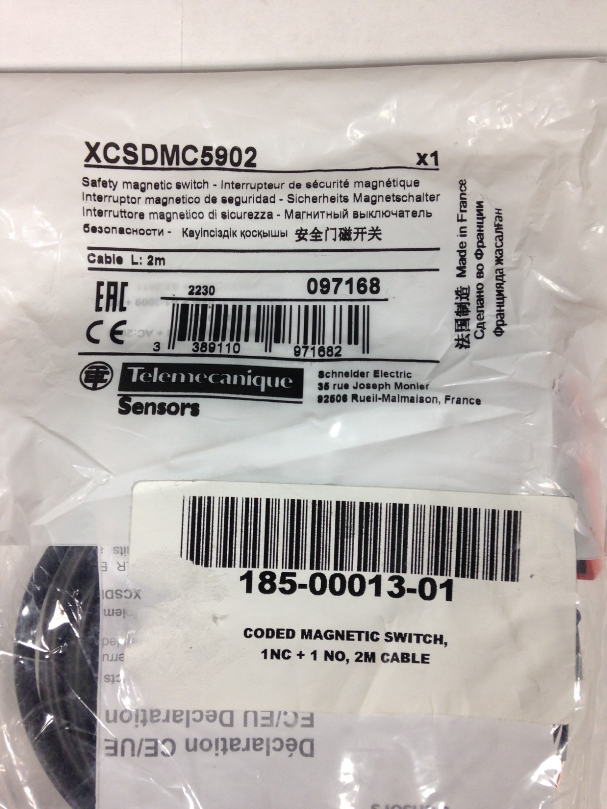 Schneider Electric Telemecanique Sensors XCSDMC5902 Safety Switch 34 BRAND NEW