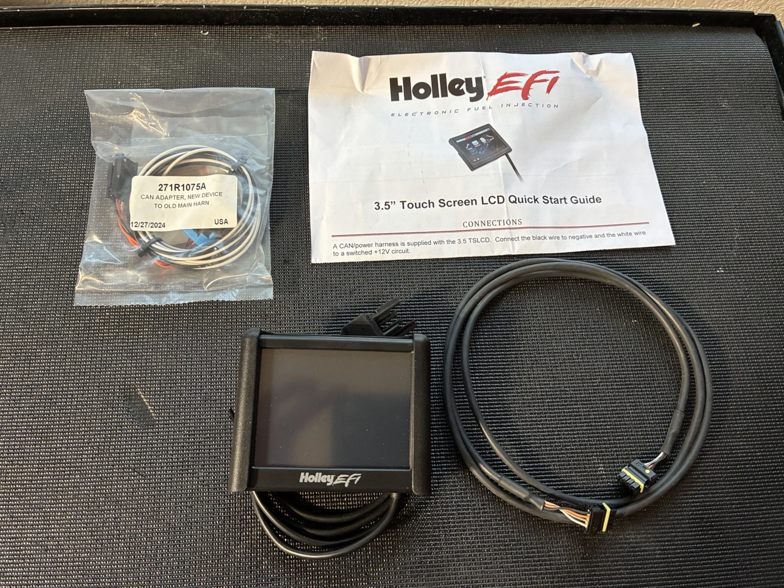 NEW HOLLEY EFI 558-108 3.5in LCD Touch Screen Controller HP Dominator Terminator