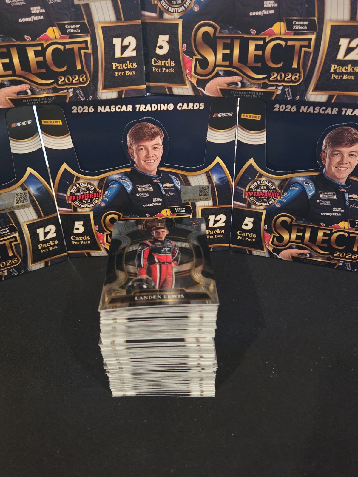 2026 PANINI SELECT RACING NASCAR GRANDSTAND COMPLETE SET BASE CARDS #1-100
