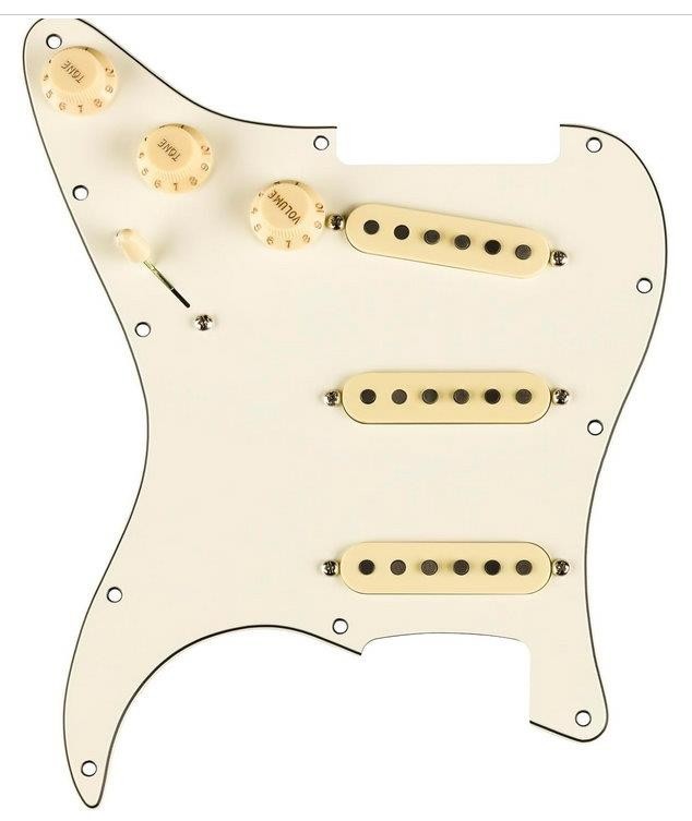 Fender® Pure Vintage 65 Loaded Pickguard~RWRP Middle~Alinico V-P/AW~USA~OB New