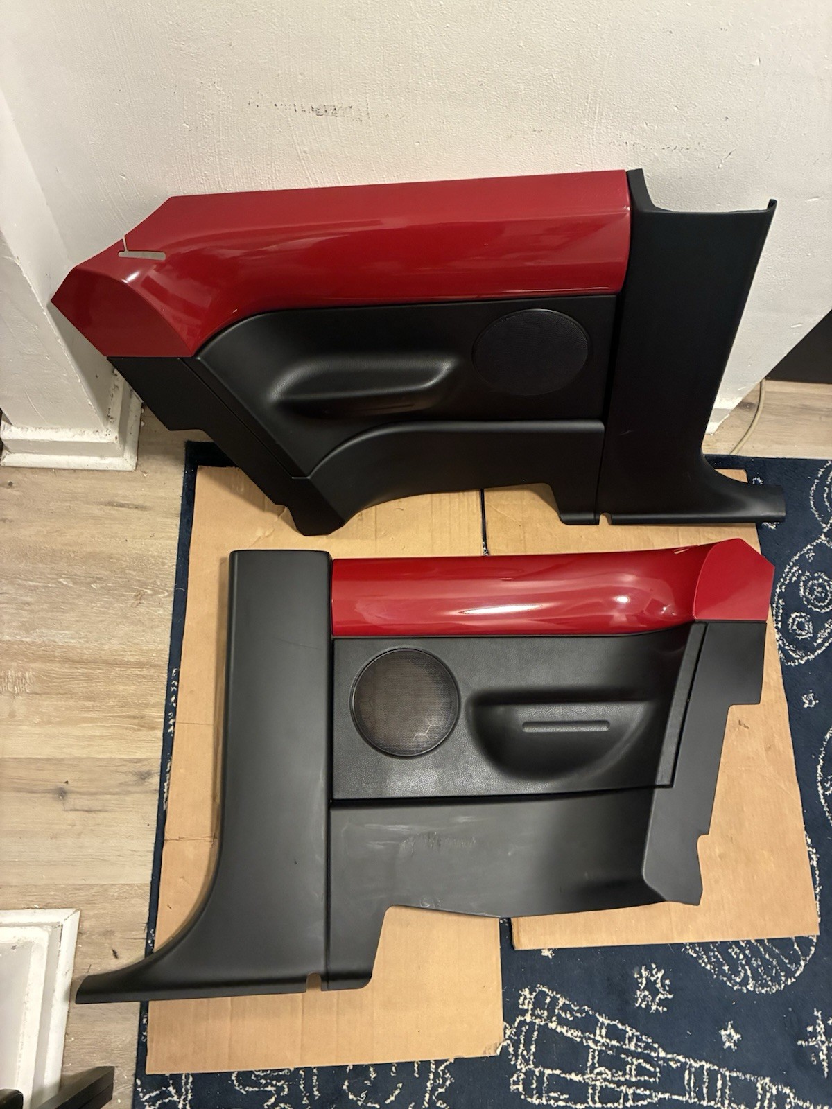 98-10 VW New Beetle Hardtop Rear Interior Quarter Trim Panels SELLING SEPARATELY