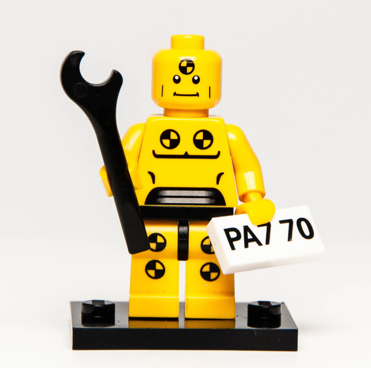 Lego CMF Series 1 Minifigure - Demolition Crash Test Dummy 8683 (col01-8)