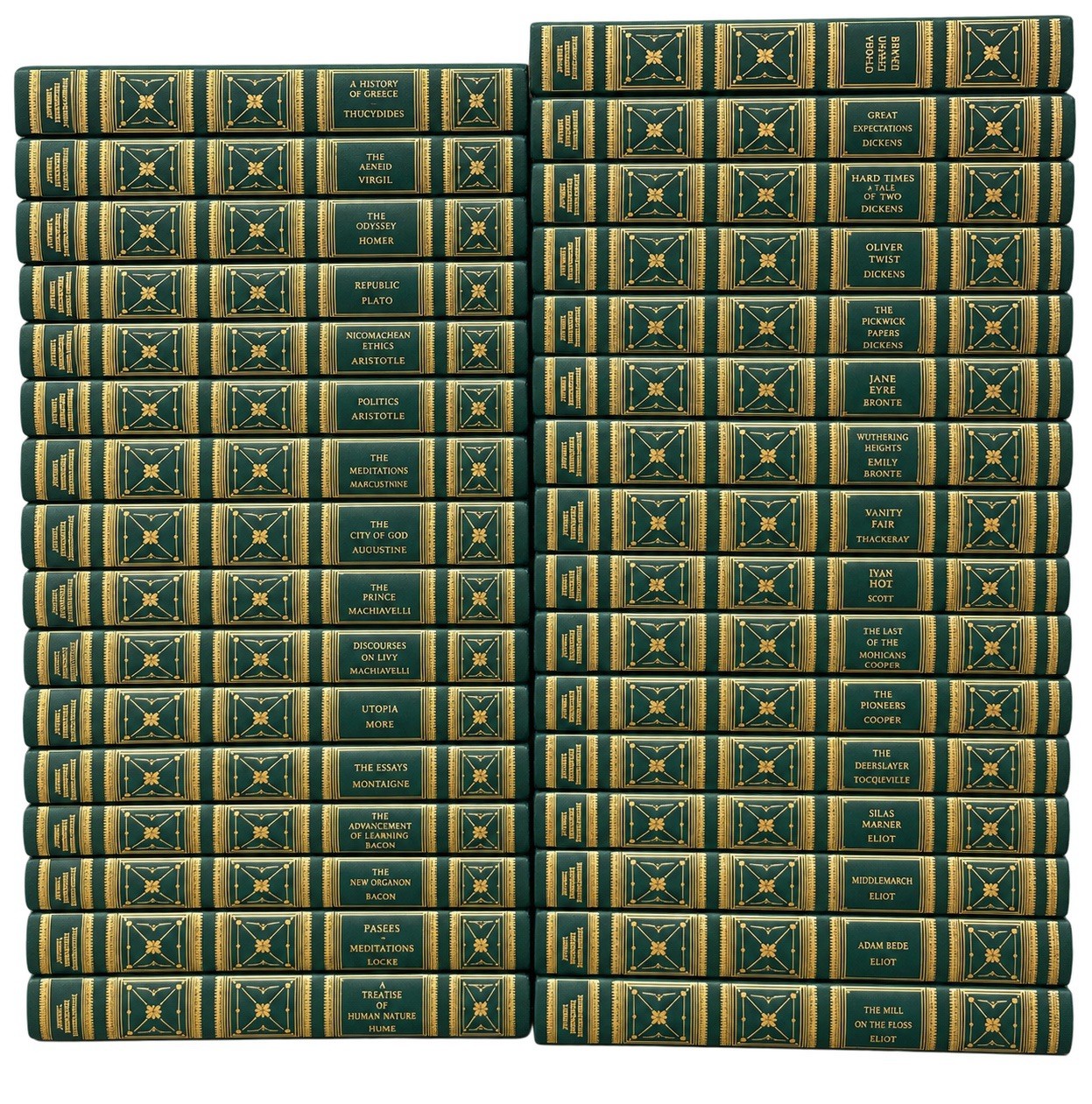 International Collectors Library — 27-Volume Matched Set, Green Gilt