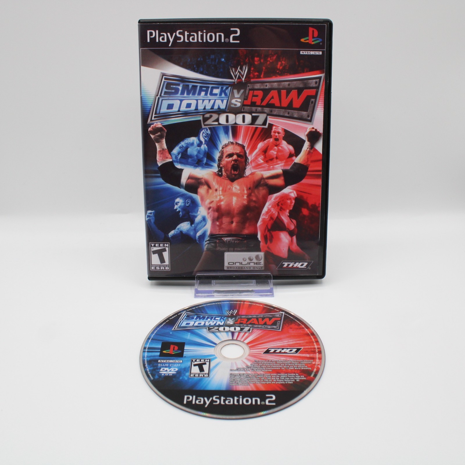 *Refurbished* Smackdown vs Raw 2007, (Sony PlayStation 2) - Read Description *Refurbished* Smackdown vs Raw 2007, (Sony PlayStation 2) - Read Description