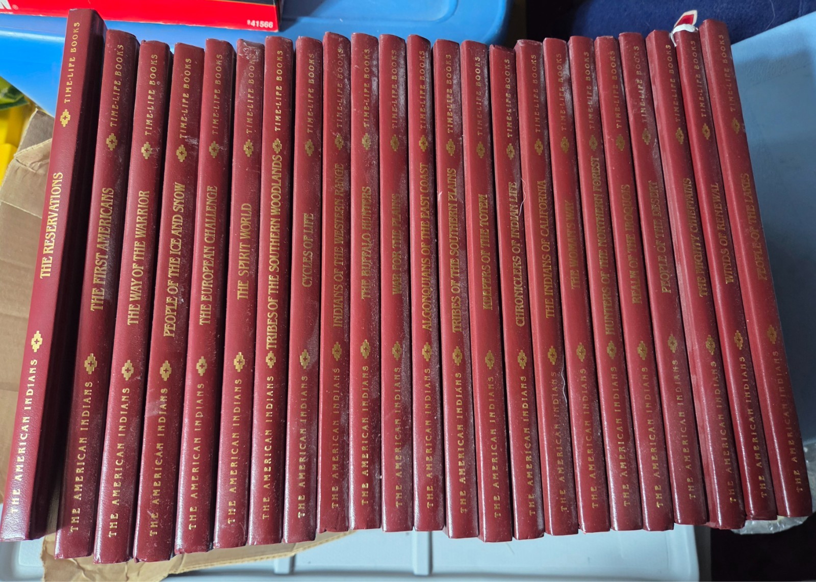 A complete full set of the Time-Life Books The American Indians series consists A complete full set of the Time-Life Books The American Indians series consists