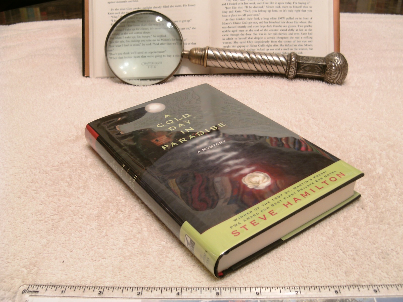 Steve Hamilton *A COLD DAY IN PARADISE* Signed HC/DJ 1st Edition - 1st Printing Steve Hamilton *A COLD DAY IN PARADISE* Signed HC/DJ 1st Edition - 1st Printing
