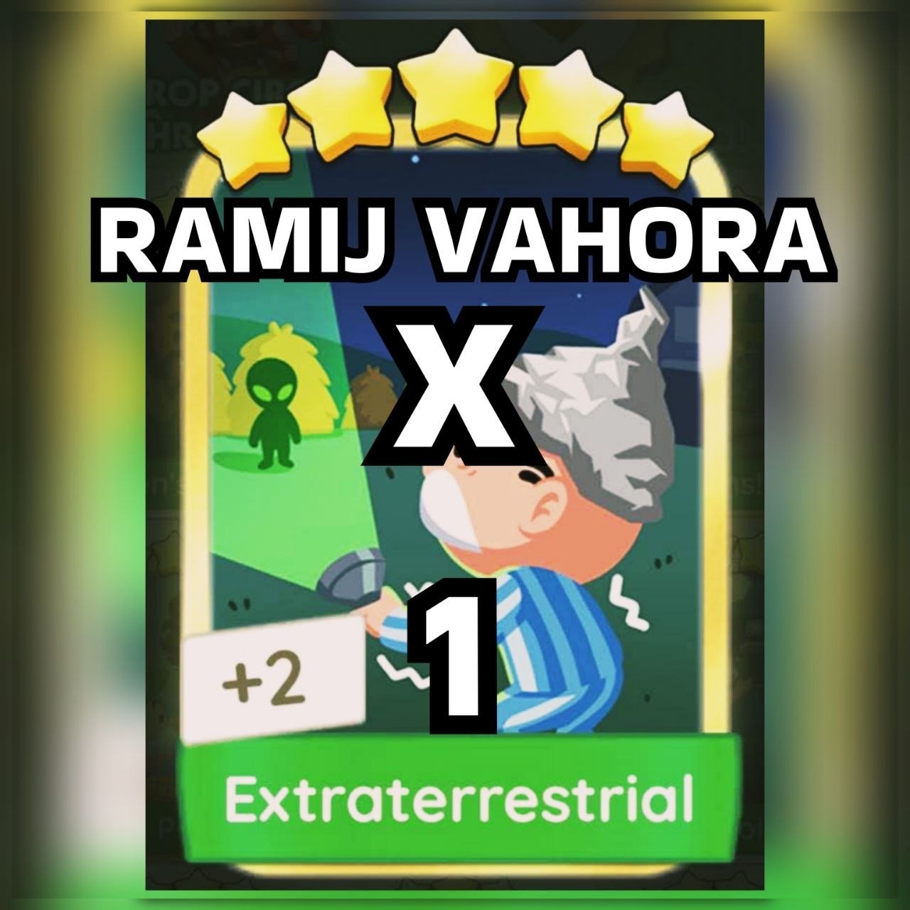 1 x Extraterrestrial (⭐⭐⭐⭐⭐) - set- 19 Mono_poly_go Golden Blitz sticker 1 x Extraterrestrial (⭐⭐⭐⭐⭐) - set- 19 Mono_poly_go Golden Blitz sticker