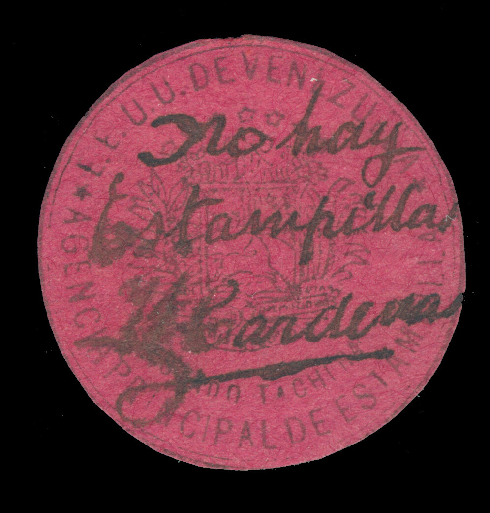 VENEZUELA 1906 TACHIRA Local Provisional \