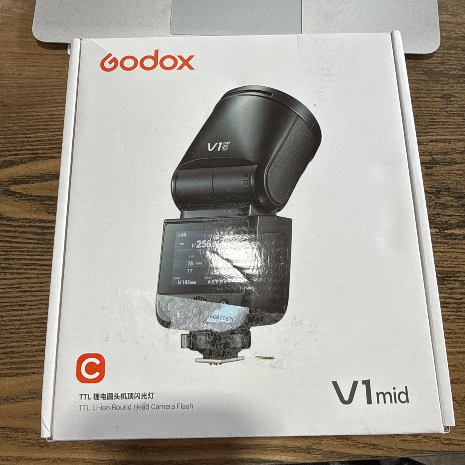 Godox V1Mid Round Head Camera Flash for Sony
