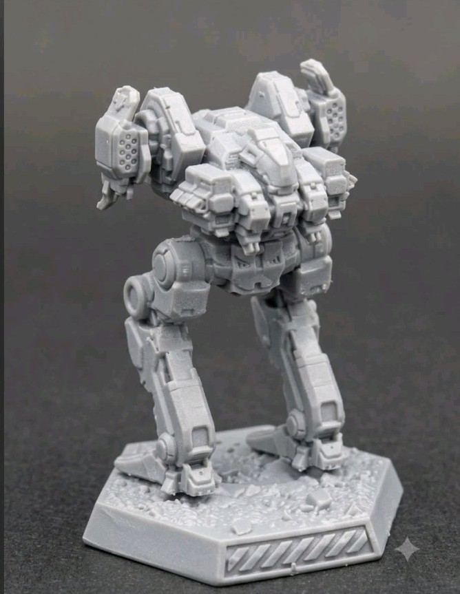 Sunspider Minature For Battletech Mechwarrior Online Resin Detail Primed White Sunspider Minature For Battletech Mechwarrior Online Resin Detail Primed White
