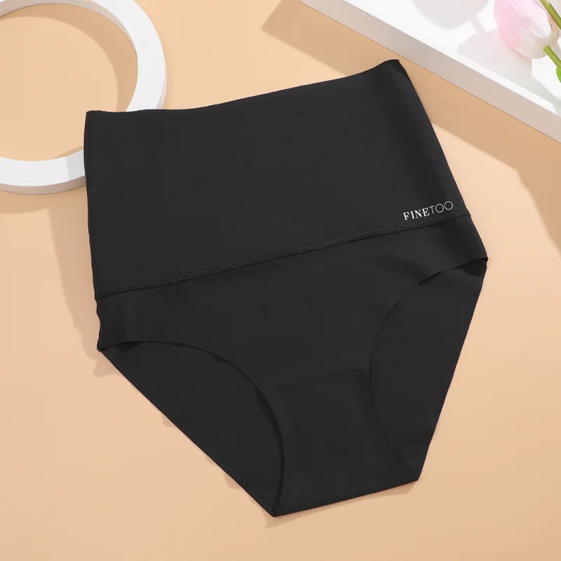 FINETOO Women\'s Seamless High Waist Shapewear Tummy Control Hip Lift Briefs
