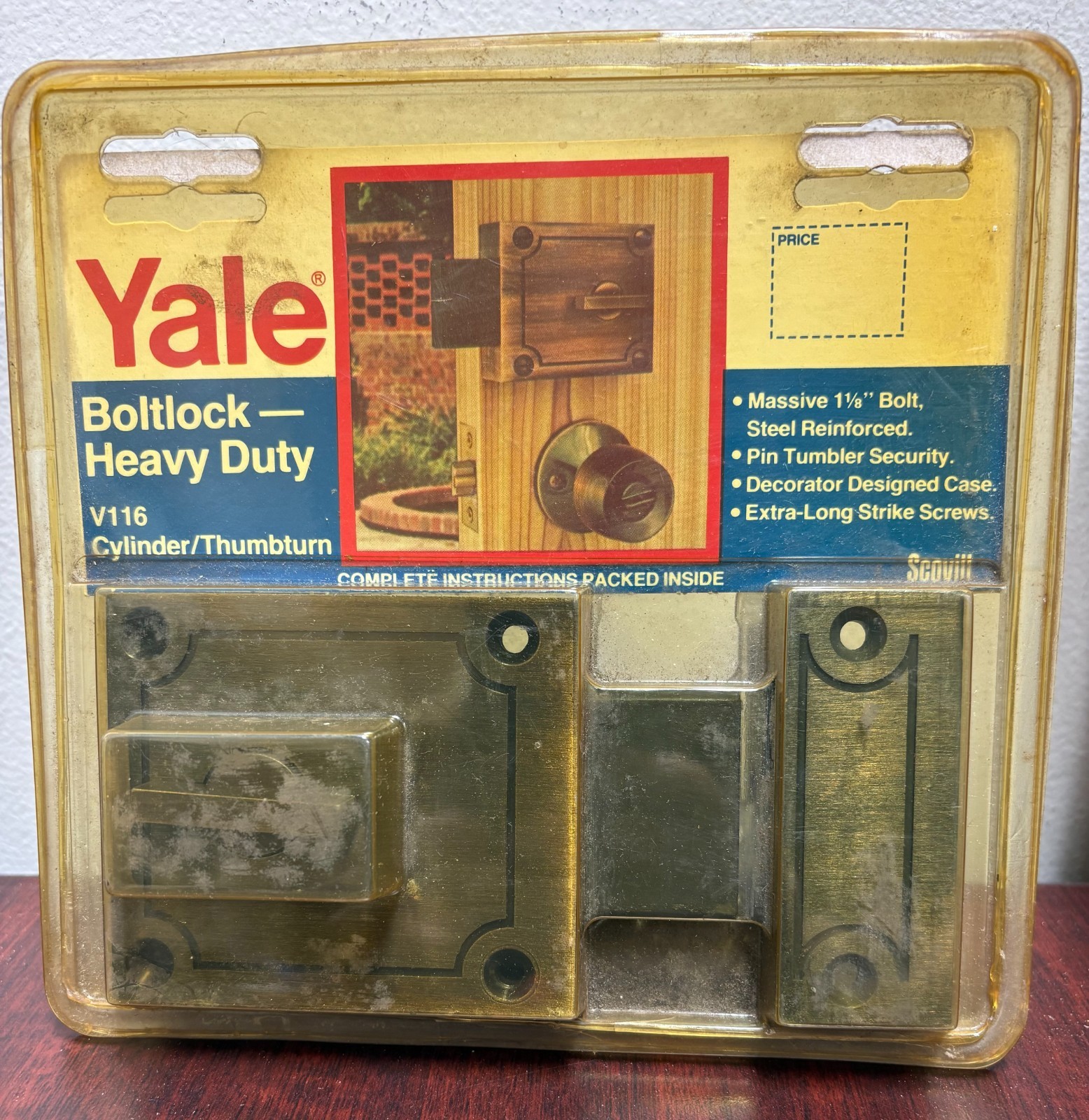 Yale Heavy Duty Boltlock ModelV116 \ Yale Heavy Duty Boltlock ModelV116 \