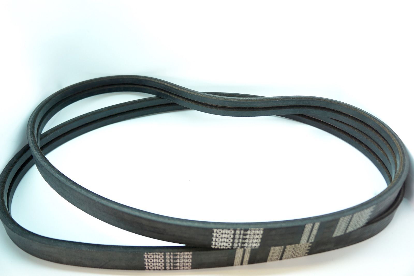 GENUINE OEM TORO PART#51-4290 DUAL V-BELT(SET OF 2)PROLINE GEAR DRIVE WHEEL BELT
