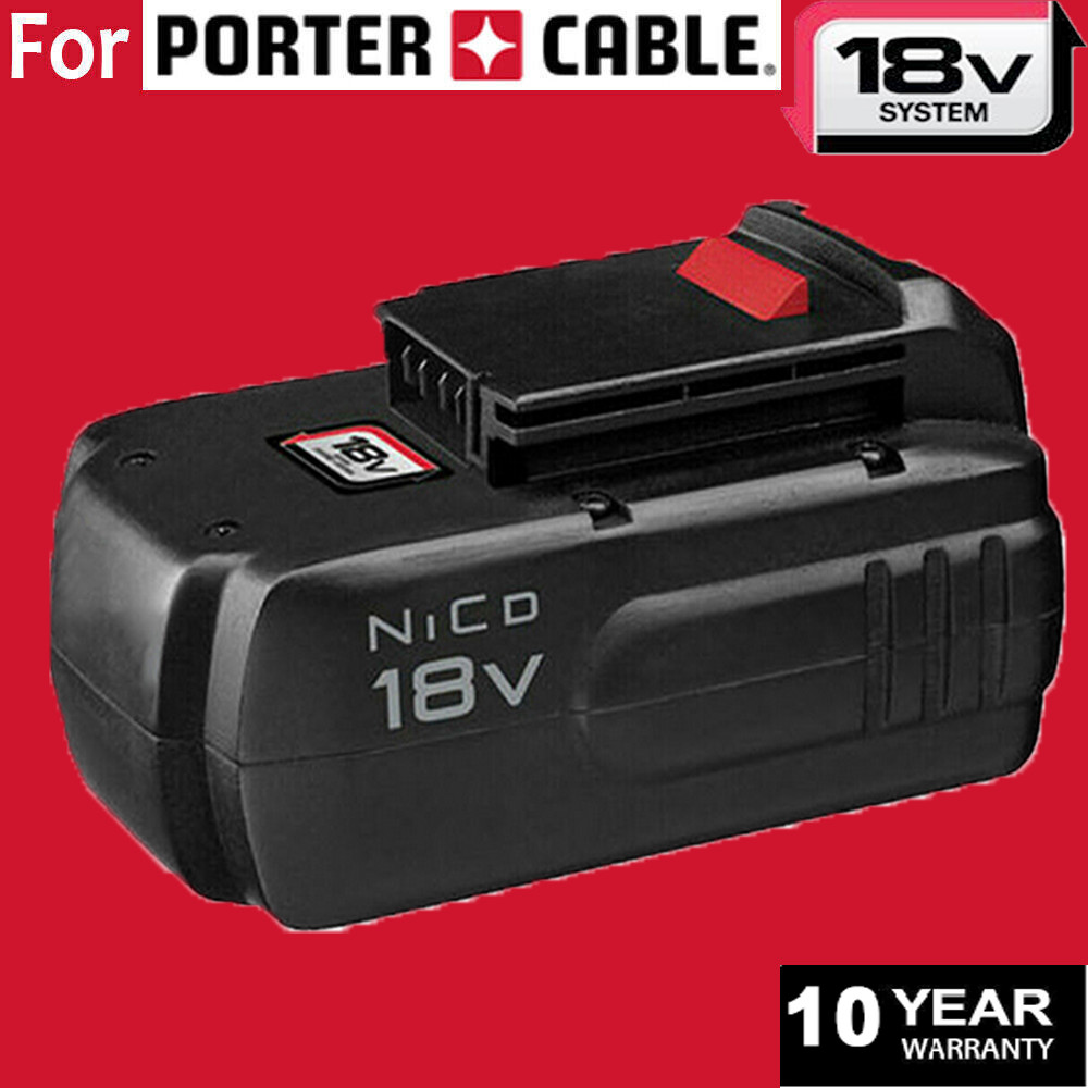18V 18-Volt 4.8Ah Replacement Battery Pack for Porter Cable PC18B Cordless Tools