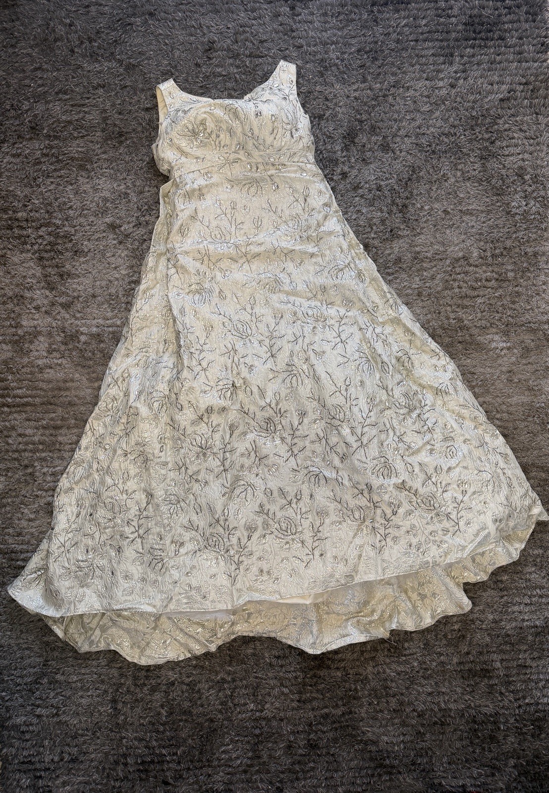VTG Extremely Rare Cahill ltd Beverly Hills 1964 dress QUEEN OF ROSES 1964
