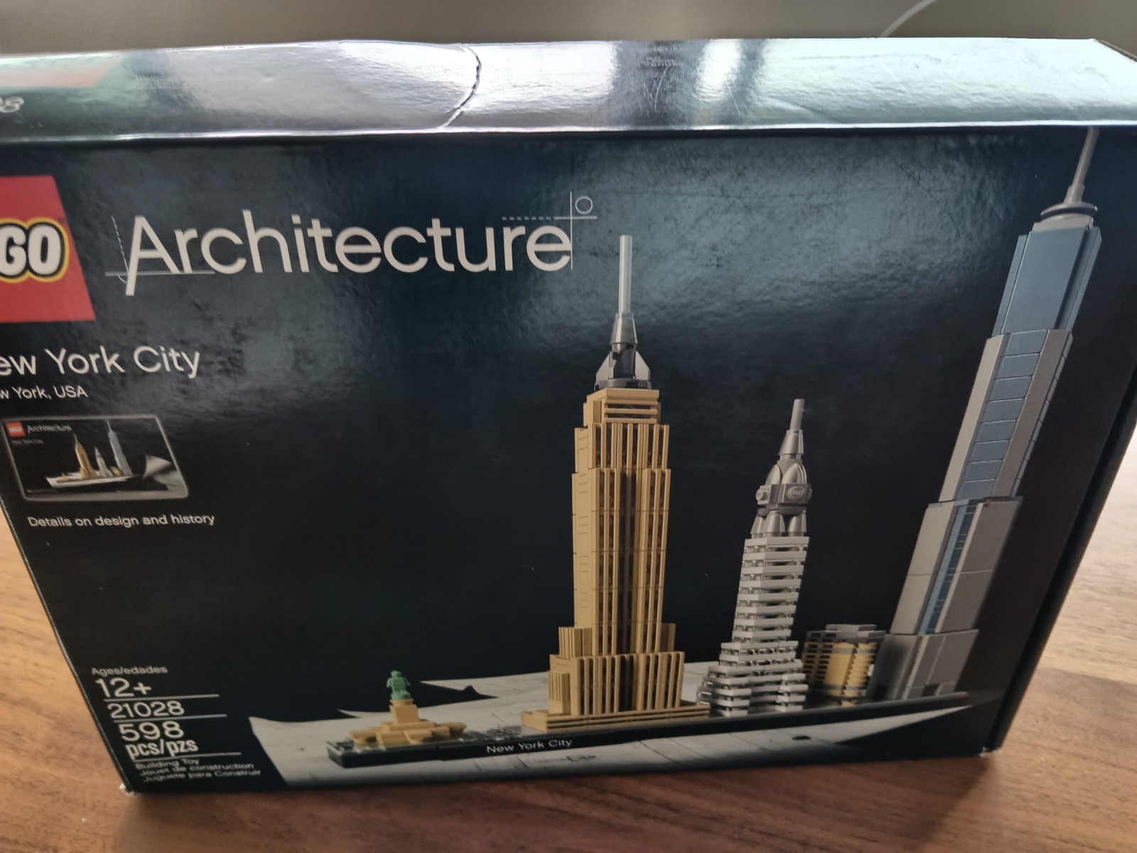 Lego Architecture 21028 New York City. New & Factory Sealed