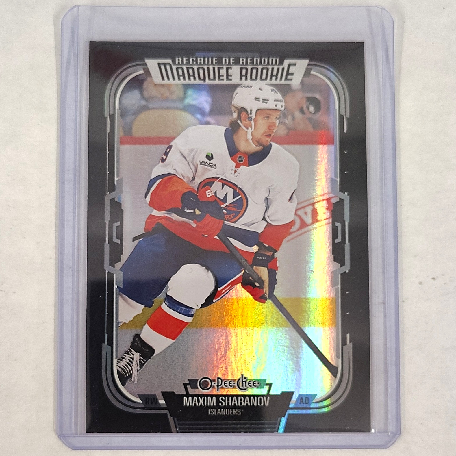 O-Pee-Chee 2025-26 Maxim Shabanov Marquee Rookies #591 Black Rainbow /100