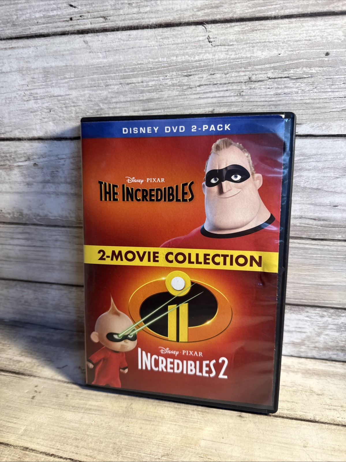 The Incredibles + Incredibles 2 DVD 2-Movie Collection Ships Free Mint Discs