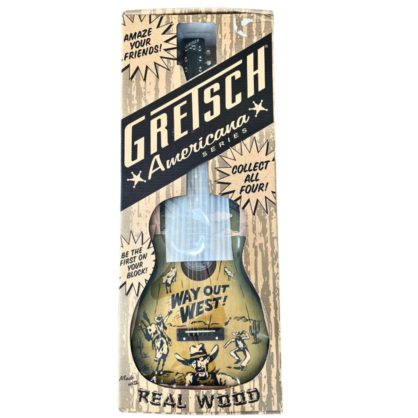 NEW Gretsch Americana G4520 Way Out West 3/4 Acoustic Guitar NOS w/ Box