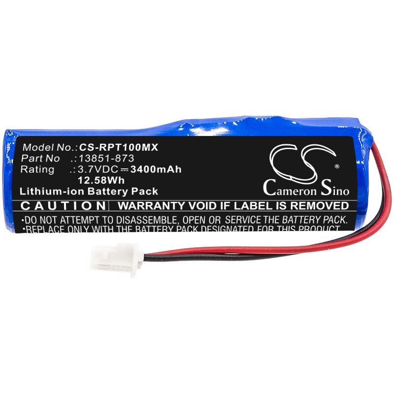 Li-Ion BATTERIE 3400mAh Type 13851-873 For Reichert PT100 Tonometer EPG-1446