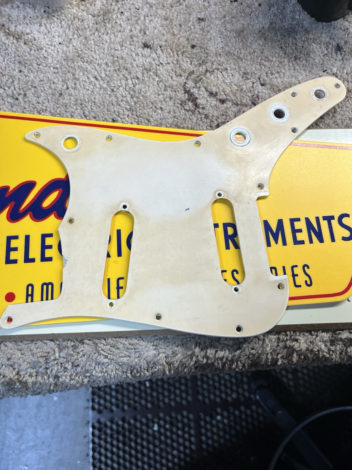 Vintage 1963 Fender Duo Sonic Pickguard PG Pick guard Vintage 1963 Fender Duo Sonic Pickguard PG Pick guard