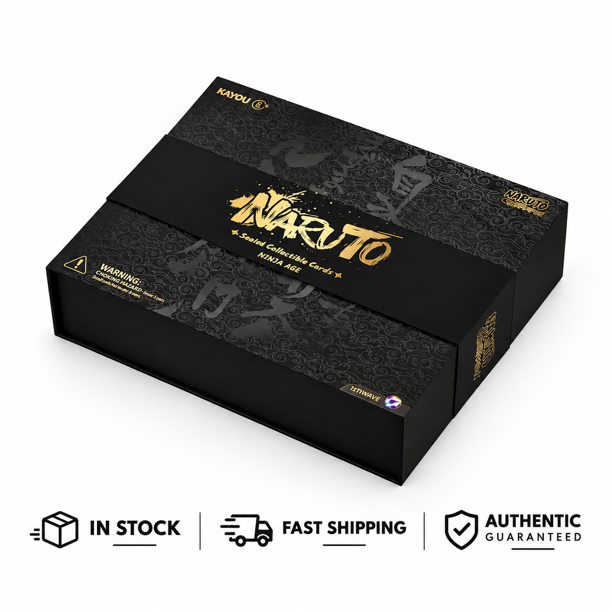 Kayou Naruto Ninja Age Premium Collector Sealed Booster Box NA 16 Packs + Promo