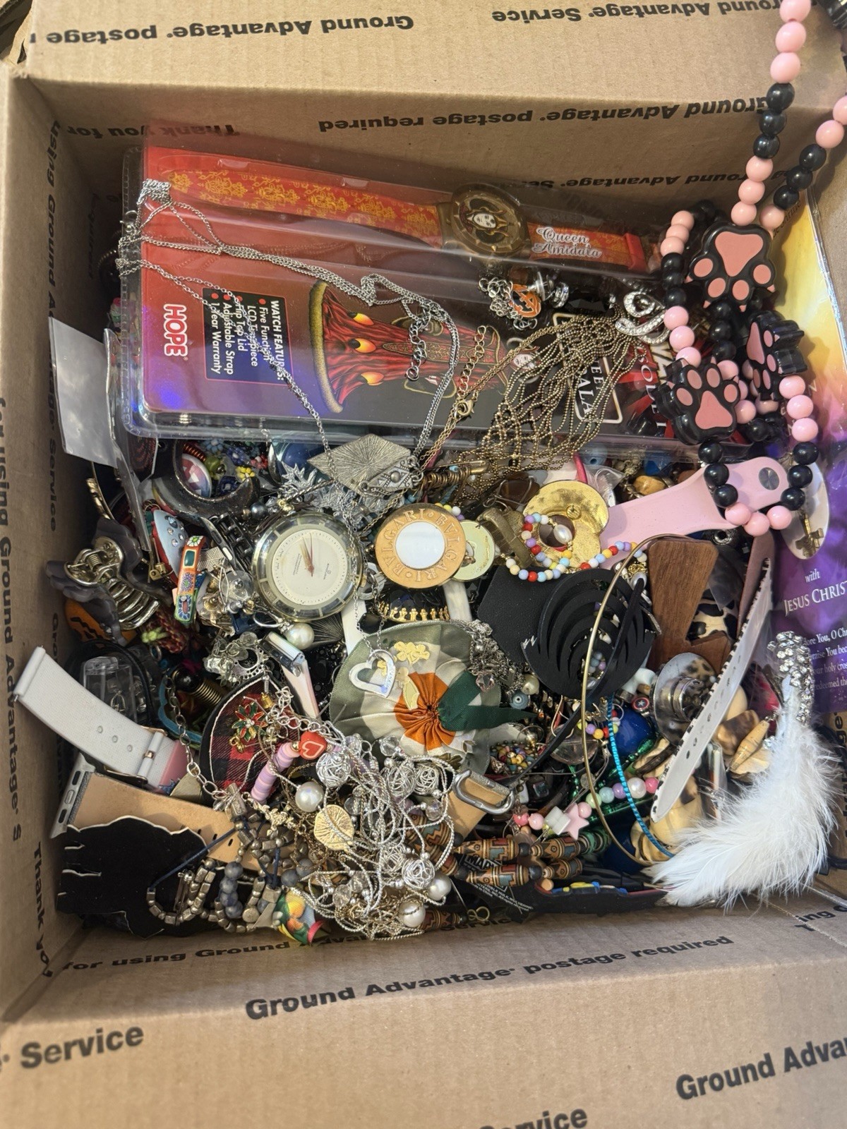 15+ LBS HUGE Vintage & Modern Tangled Jewelry Lot Treasure Hunters Crafts